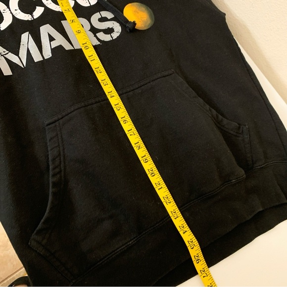 SpaceX Official Hoodie Occupy Mars Mens Size Large Black Hooded Sweatshirt - Picture 7 of 9